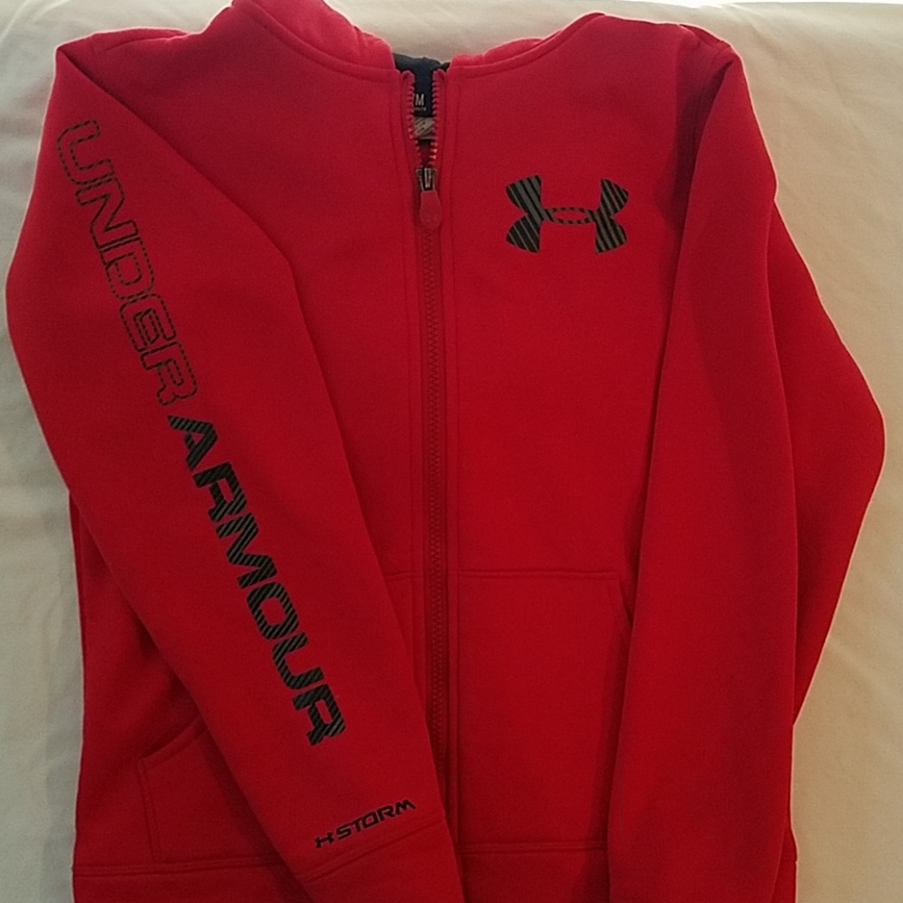 Boys under armour hoodie jacket